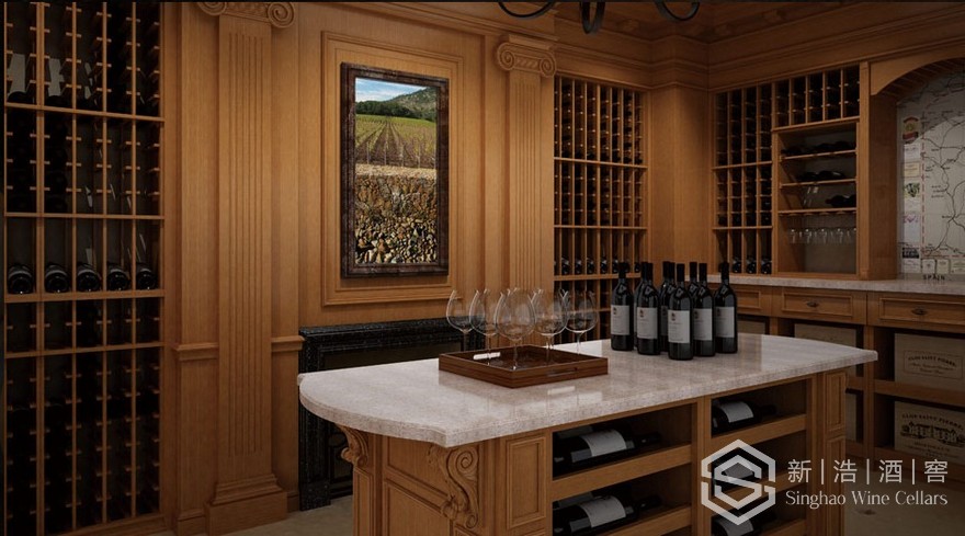 熙城别墅酒窖