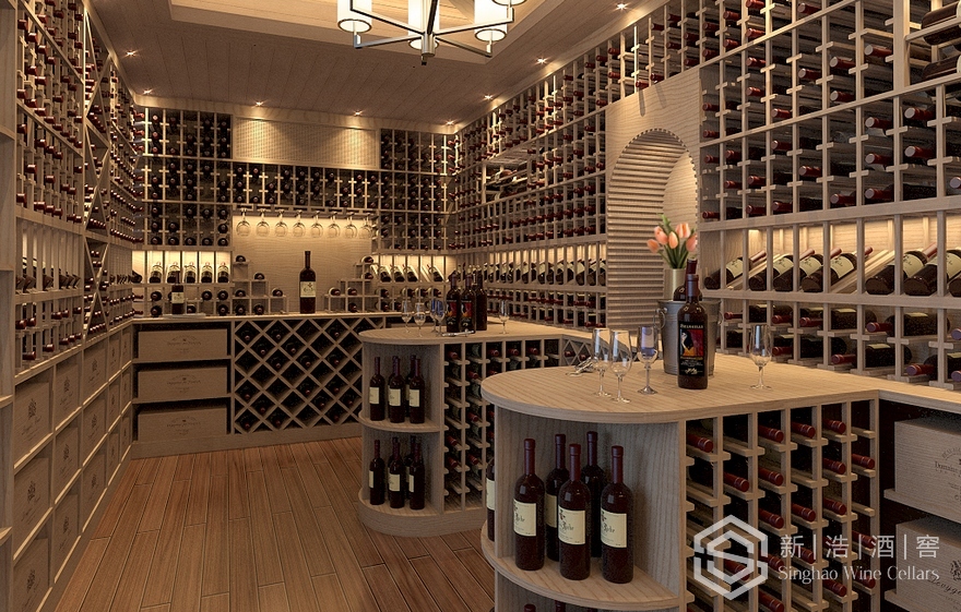 香蜜湖1号别墅酒窖